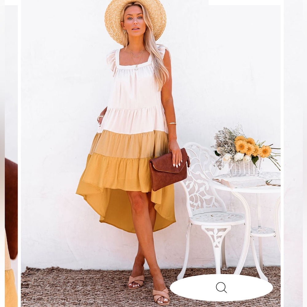 [VICI] High Low Midi Dress